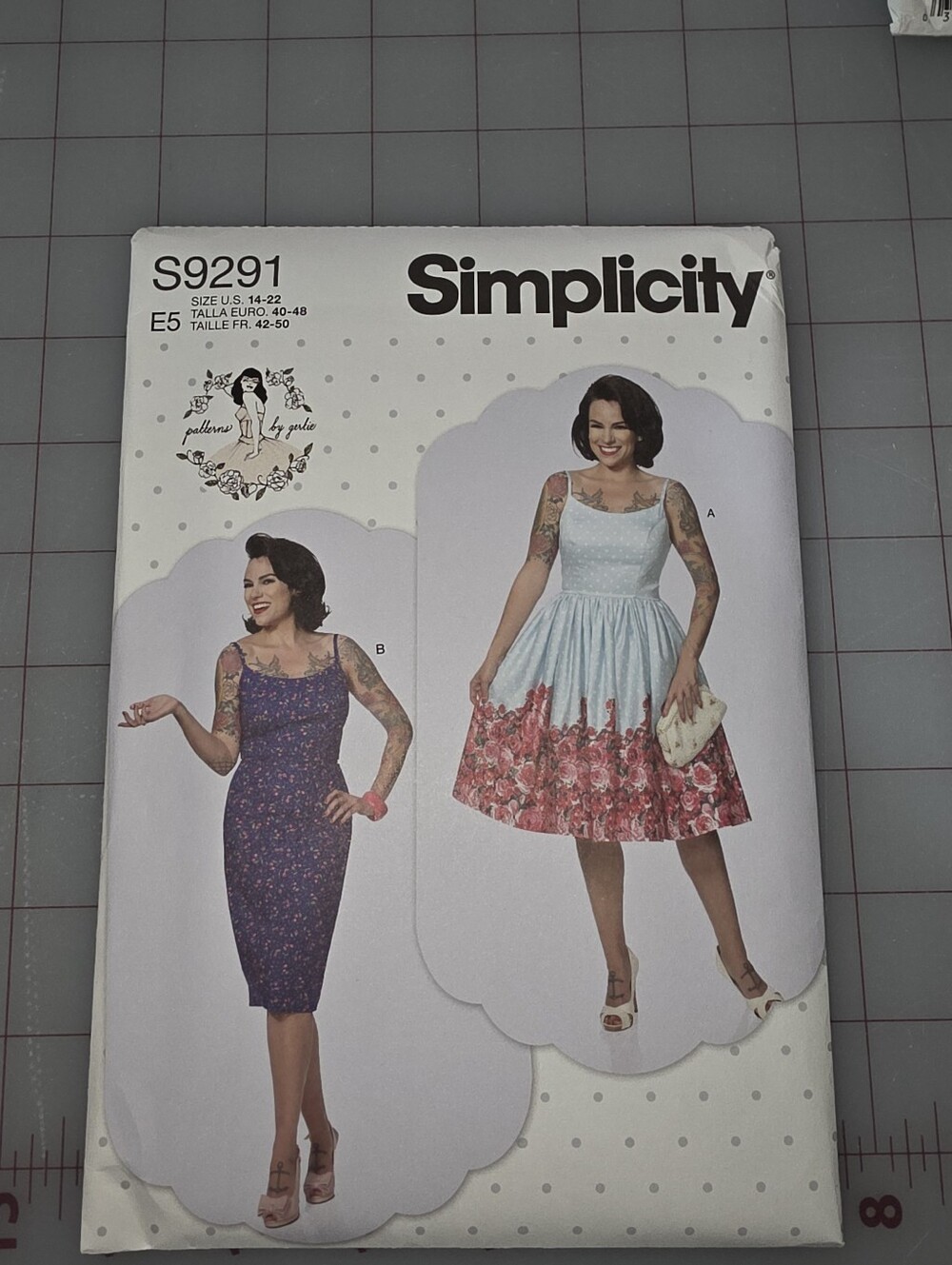 Simplicity S9291 Patterns By Gertie